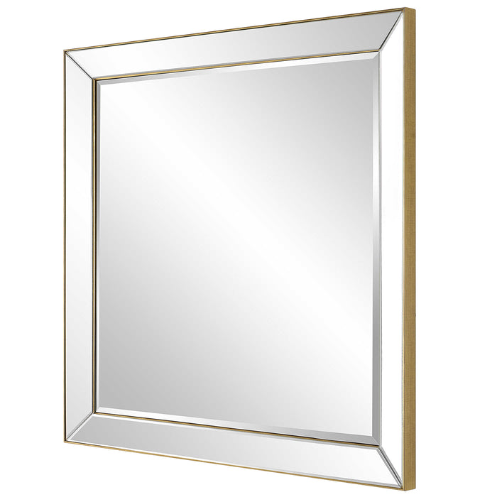 Uttermost - Lytton Gold Square Mirror- 09891