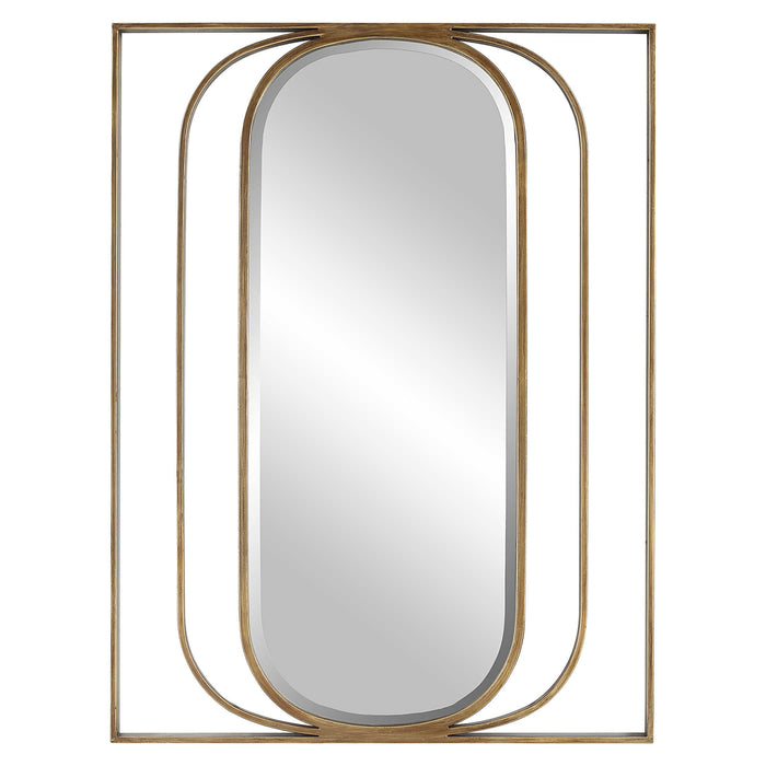 Uttermost - Replicate Contemporary Oval Mirror - 09897 - GreatFurnitureDeal