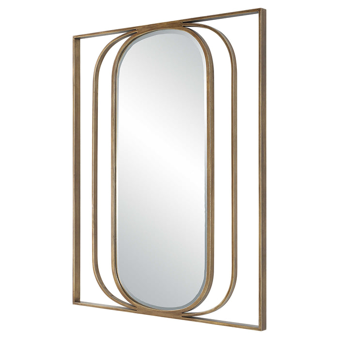 Uttermost - Replicate Contemporary Oval Mirror - 09897 - GreatFurnitureDeal