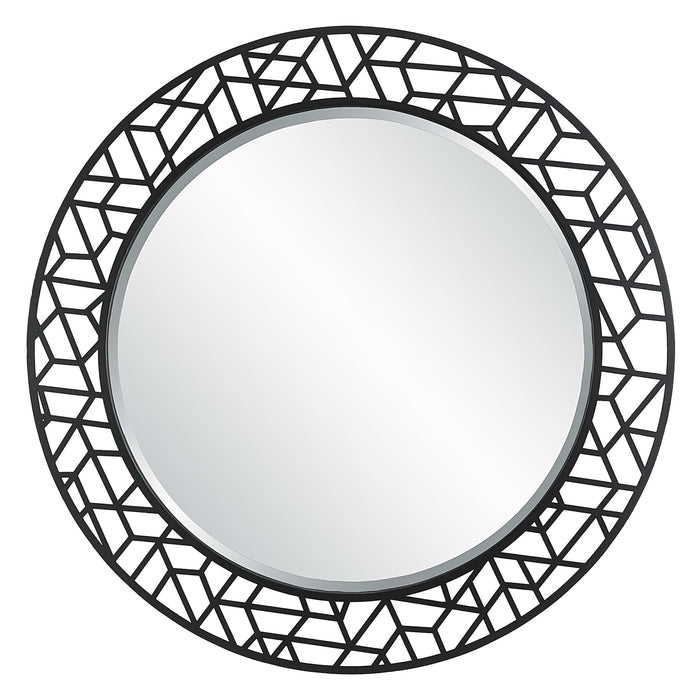 Uttermost - Mosaic Metal Round Mirror - 09907