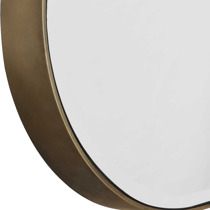 Uttermost - Lago Oval Gold Mirror - 09914 - GreatFurnitureDeal