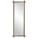 Uttermost - Abanu Ribbed Gold Dressing Mirror - 09917 - GreatFurnitureDeal