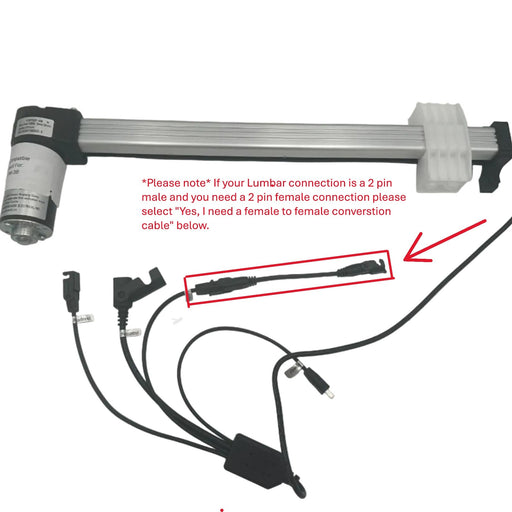 Ashley / Franklin Furniture - Power Reclining Chair with Headrest, Lumbar & Recline Replacement Base Motor - LMD12517W-3B - GreatFurnitureDeal