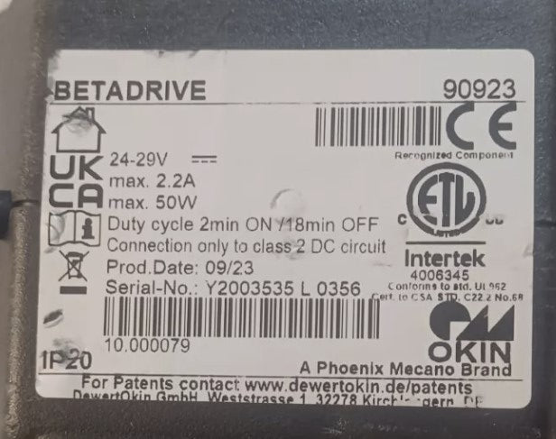 La-Z-Boy Liberty Lift Chair Power Linear Actuator Replacement Lift Motor - Liberty Chairs - 10.000079 - 90923 - GreatFurnitureDeal