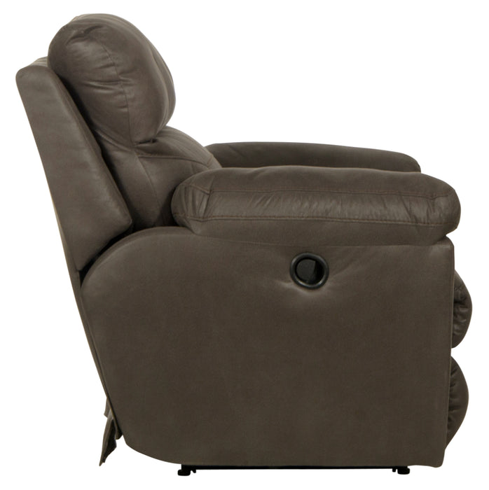 Catnapper - Atlas Wall Hugger Recliner in Charcoal - 1000-4-CHARCOAL - GreatFurnitureDeal