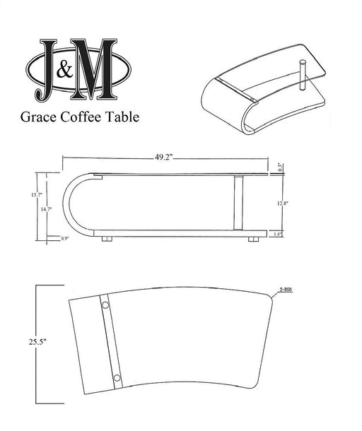 J&M Furniture - Grace Coffee Table - 179461 - GreatFurnitureDeal