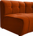 Meridian Furniture - Limitless 174.5" Velvet Upholstered 8 Piece Modular Sectional - 645Cognac-8PC - GreatFurnitureDeal