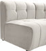 Meridian Furniture - Limitless 174.5" Velvet Upholstered 8 Piece Modular Sectional - 645Cream-8PC - GreatFurnitureDeal
