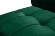 Meridian Furniture - Limitless 174.5" Velvet Upholstered 8 Piece Modular Sectional - 645Green-8PC - GreatFurnitureDeal