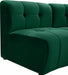 Meridian Furniture - Limitless 174.5" Velvet Upholstered 8 Piece Modular Sectional - 645Green-8PC - GreatFurnitureDeal