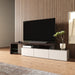 VIG Furniture - Modrest Loreta Modern Smoked Oak TV Stand - VGHB-377F-SOAK - GreatFurnitureDeal