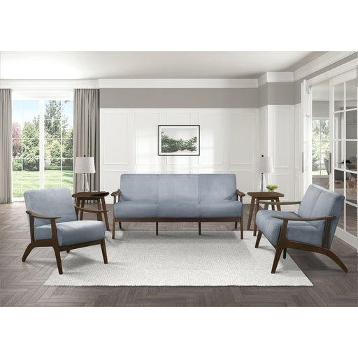 Homelegance - Carlson 3 Piece Living Room Set - 1032BGY-3-3SET - GreatFurnitureDeal
