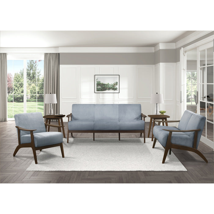 Homelegance - Carlson 2 Piece Living Room Set - 1032BGY-3-2SET - GreatFurnitureDeal