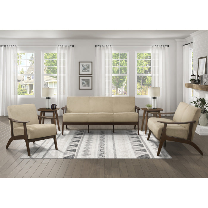 Homelegance - Carlson 2 Piece Living Room Set - 1032BR-3-2SET - GreatFurnitureDeal