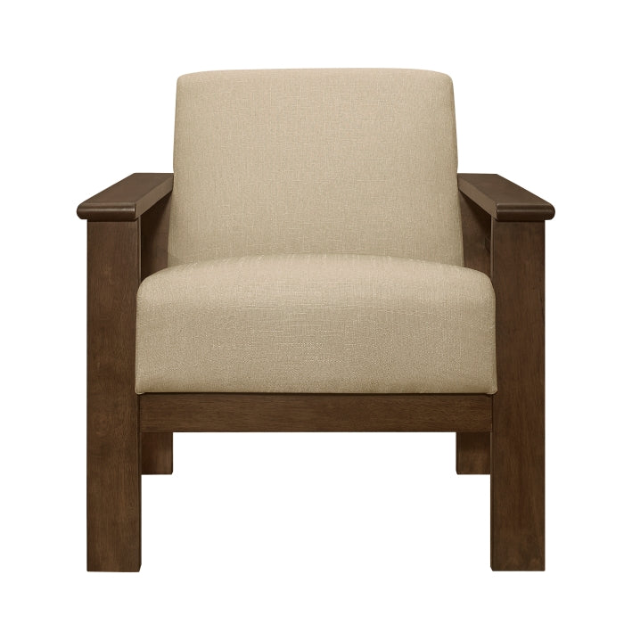 Homelegance - Helena Accent Chair with Storage Arms - 1048BR-1 - GreatFurnitureDeal