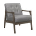Homelegance - Alby Accent Chair - 1050GY-1 - GreatFurnitureDeal