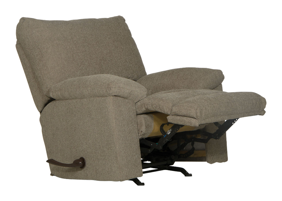 Catnapper - Tyler Power Wall Hugger Recliner in Pewter/Barley - 61060-4-PEWTER - GreatFurnitureDeal