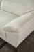 American Eagle Furniture - EK080 White Italian Leather Sofa - EK080-W-SF - GreatFurnitureDeal