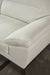 American Eagle Furniture - EK080 White Italian Leather Chair - EK080-W-CHR - GreatFurnitureDeal
