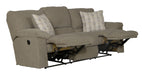 Catnapper - Tyler Reclining Sofa in Pewter/Barley - 1061-PEWTER - GreatFurnitureDeal