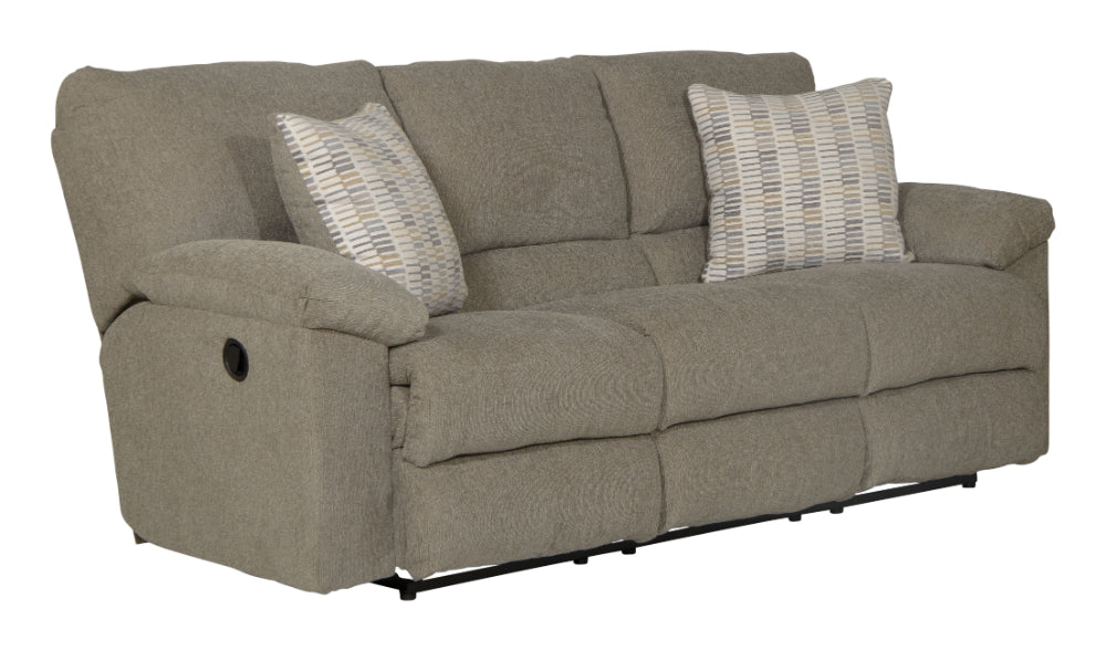 Catnapper - Tyler 3 Piece Power Reclining Living Room Set in Pewter/Barley - 61061-62-4-PEWTER - GreatFurnitureDeal