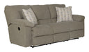 Catnapper - Tyler Power Reclining Sofa in Pewter/Barley - 61061-PEWTER - GreatFurnitureDeal