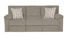 Catnapper - Tyler Power Reclining Sofa in Pewter/Barley - 61061-PEWTER - GreatFurnitureDeal