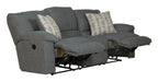 Catnapper - Tyler 2 Piece Sofa Set in Stonewash/Mineral - 1061-62-MINERAL - GreatFurnitureDeal