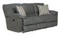 Catnapper - Tyler Power Reclining Sofa in Stonewash/Mineral - 61061-MINERAL - GreatFurnitureDeal