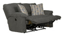 Catnapper - Tyler Power Reclining Loveseat in Stonewash/Mineral - 61062-MINERAL - GreatFurnitureDeal