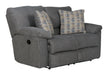 Catnapper - Tyler Power Reclining Loveseat in Stonewash/Mineral - 61062-MINERAL - GreatFurnitureDeal
