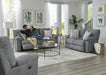 Catnapper - Tyler 2 Piece Power Reclining Sofa Set in Stonewash/Mineral - 61061-62-MINERAL - GreatFurnitureDeal