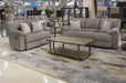 Catnapper - Tyler Reclining Loveseat in Pewter/Barley - 1062-PEWTER - GreatFurnitureDeal