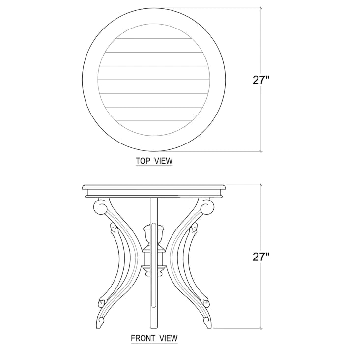 Bramble - Savoy Lamp Table - BR-10711 - GreatFurnitureDeal