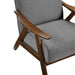 Homelegance - Kalmar Accent Chair - 1077GY-1 - GreatFurnitureDeal