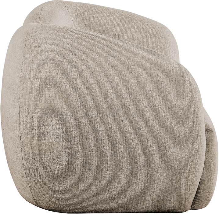 Meridian Furniture - Elowen 68" Beige Fabric Upholstered Loveseat - 107Beige-L - GreatFurnitureDeal