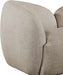 Meridian Furniture - Elowen 68" Beige Fabric Upholstered Loveseat - 107Beige-L - GreatFurnitureDeal