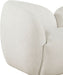 Meridian Furniture - Elowen 68" Cream Fabric Upholstered Loveseat - 107Cream-L - GreatFurnitureDeal