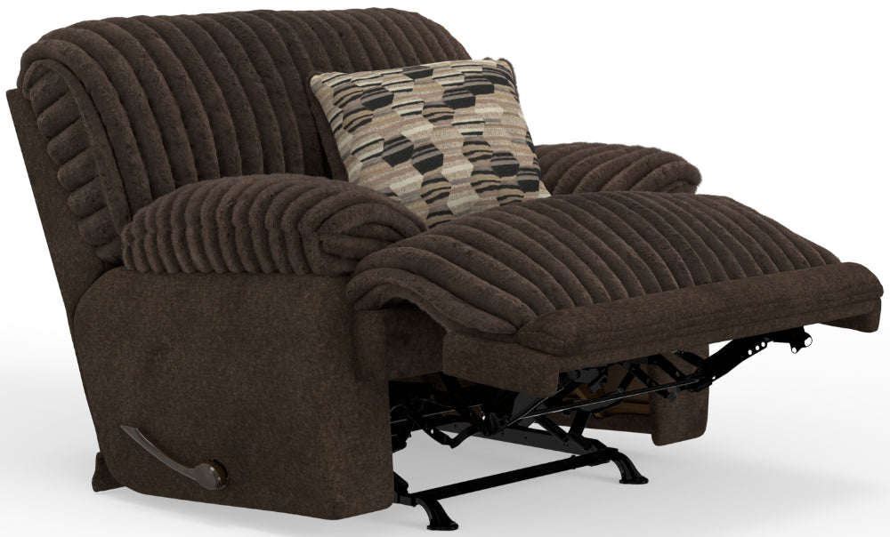 Catnapper - Hollifield 3 Piece Reclining Living Room Set in Chocolate - 1081-82-1082-CHOCOLATE - GreatFurnitureDeal