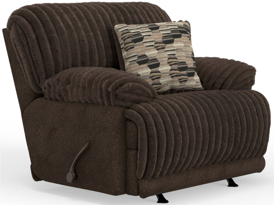 Catnapper - Hollifield 3 Piece Power Reclining Living Room Set in Chocolate - 61081-82-61082-CHOCOLATE - GreatFurnitureDeal