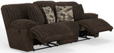 Catnapper - Hollifield 2 Piece Reclining Sofa Set in Chocolate - 1081-82-CHOCOLATE - GreatFurnitureDeal