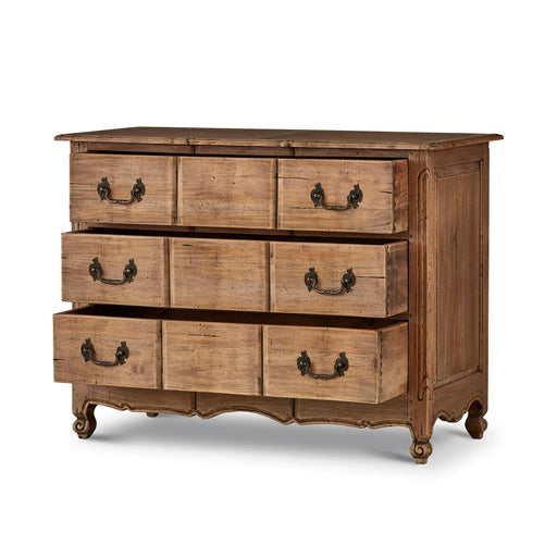 Bramble - Provence 3 Drawer Dresser Large - BR-10820 - GreatFurnitureDeal