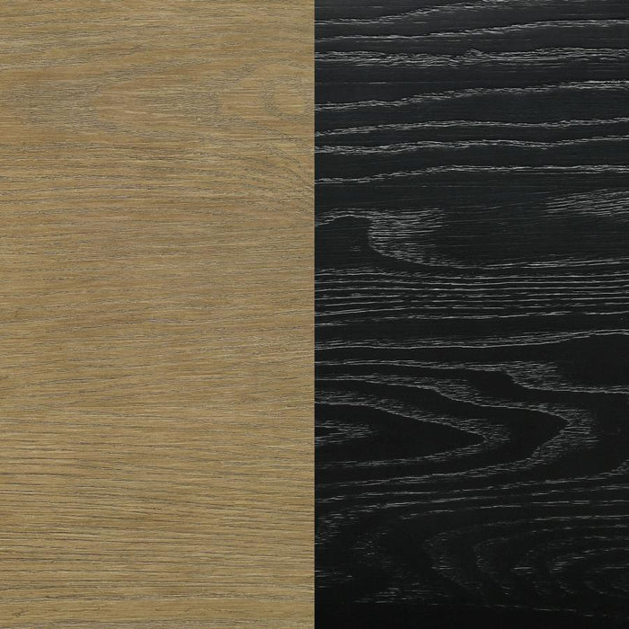 Coaster Furniture - Arini 9-Piece Extension Leaf Dining Table Set Sand Wash and Black - 108931-S9B - GreatFurnitureDeal