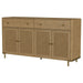 Coaster Furniture - Arini 2-Drawer Cane Door Dining Sideboard Server in Sand Wash - 108935SWD - GreatFurnitureDeal