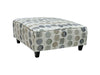 Southern Home Furnishings - Amos Horizon Cocktail Ottoman in Pebble - 109 Bounce Horizon Cocktail Ottoman - GreatFurnitureDeal