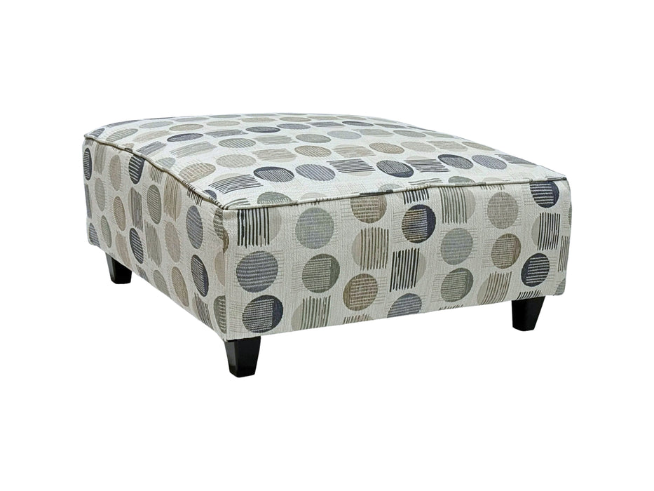 Southern Home Furnishings - Amos Horizon Cocktail Ottoman in Pebble - 109 Bounce Horizon Cocktail Ottoman - GreatFurnitureDeal