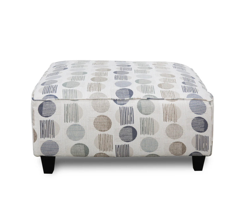 Southern Home Furnishings - Amos Horizon Cocktail Ottoman in Pebble - 109 Bounce Horizon Cocktail Ottoman - GreatFurnitureDeal