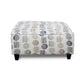 Southern Home Furnishings - Amos Horizon Cocktail Ottoman in Pebble - 109 Bounce Horizon Cocktail Ottoman - GreatFurnitureDeal