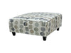 Southern Home Furnishings - Amos Horizon Cocktail Ottoman in Pebble - 109 Bounce Horizon Cocktail Ottoman - GreatFurnitureDeal