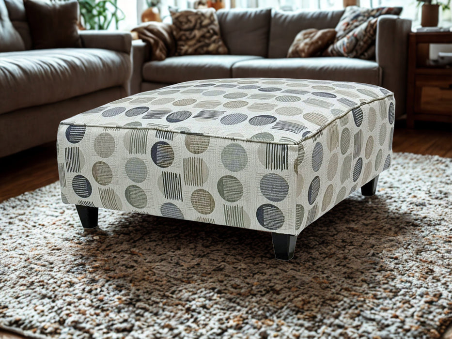 Southern Home Furnishings - Amos Horizon Cocktail Ottoman in Pebble - 109 Bounce Horizon Cocktail Ottoman - GreatFurnitureDeal